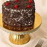 Heart Shape Blackforest Cake