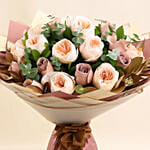 Premium Bouquet Of Garden Roses