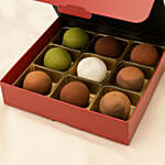 No Sugar Chocolate Truffle Box- 9 Pcs