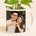 Picture Mug Money Plant