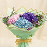 Beautiful 4 Colour Hydrangea Bouquet