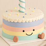 Cute Jellycat Rainbow Cake for Kids’ Birthdays
