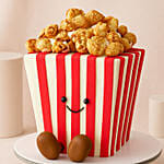 JellyCat Popcorn Bucket Theme Cake