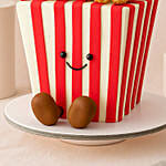JellyCat Popcorn Bucket Theme Cake