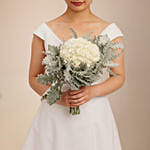 Graceful White Bridal Bouquet