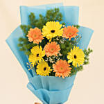 Pleasant Gerberas Bouquet