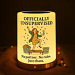 Officially Unsupervised LED Speaker for Her