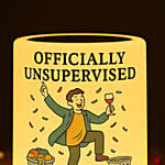 Officially Unsupervised LED Speaker for Him