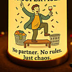 Officially Unsupervised LED Speaker for Him