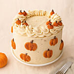 Thanksgiving Pumpkin Chocolate Cake