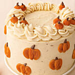 Thanksgiving Pumpkin Chocolate Cake