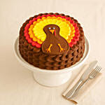 Thanksgiving Turkey Chocolate Cake