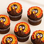Thanksgiving Turkey Chocolate Cupcakes