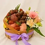 Flowers & Fruit Harmony Basket