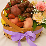 Flowers & Fruit Harmony Basket