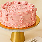 Birthday Celebration Strawberry Cake 6 Inches