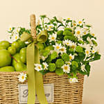 Green Serenity Basket