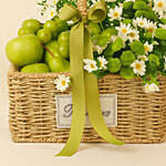 Green Serenity Basket