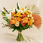 Happiness - Orange Flower Bouquet