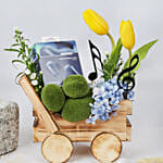 BOSE Noise Cancelling Earbuds and Flowers Gift Cart