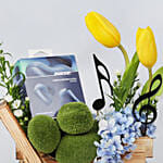 BOSE Noise Cancelling Earbuds and Flowers Gift Cart