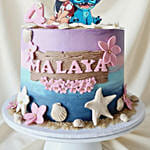 Lilo and Stitch Beach Bliss Chocolate Cake 1Kg