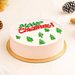 Merry Christmas Happiness Cake
