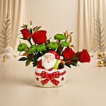 Mini Christmas Flowers Arrangement