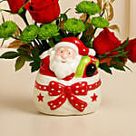 Mini Christmas Flowers Arrangement