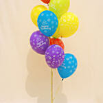 Happy Birthday Printed Latex Balloons