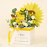 Luxury Tea & Spa Hamper with Fresh Roses N Chocolates