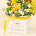 Luxury Tea & Spa Hamper with Fresh Roses N Chocolates