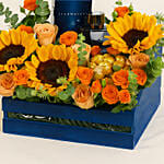 Mont Blanc Perfume with Flowers & Chocolates