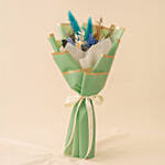 Azure Devotion Preserved Flowers