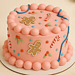 Christmas Lights Red Velvet Cake