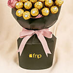 Flowers and Chocolate Birthday Bouquet