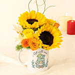 Get Well Soon Flowers Mug