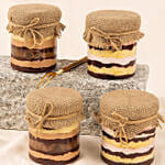 Brownie Cake Jar Set of 4