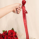 15 Red Roses Posy