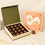 Chocolate Truffles Box for Grandparents