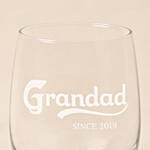 Engraved Glass for Grandad