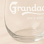 Engraved Glass for Grandad