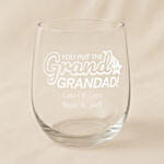 Engraved Grand Glass for Grandad