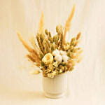 Soothing Mixed Preserved Flowers Designer Vase