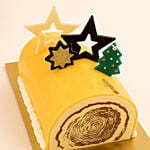 Mango Passion Christmas Log Cake 400 grams