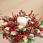 Season Brightness Floral Centerpiece