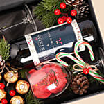 Holiday Wine Gift Set with Ferrero