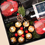 Holiday Wine Gift Set with Ferrero