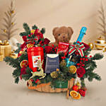 Merry Magic Hamper - Wine Cookies & Panettone