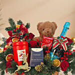 Merry Magic Hamper - Wine Cookies & Panettone